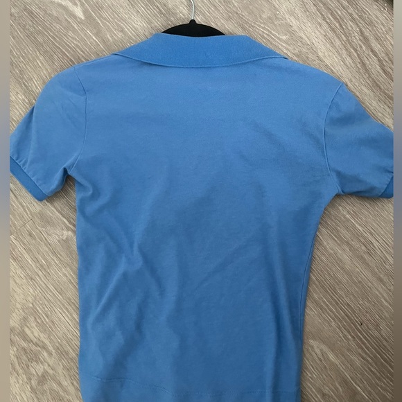 Sunday best cropped blue collared shirt - Picture 2 of 2